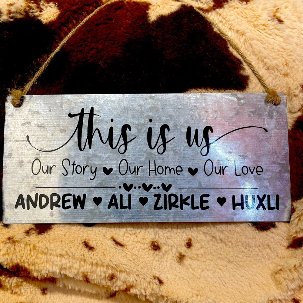 Customize Your OWN SIGN